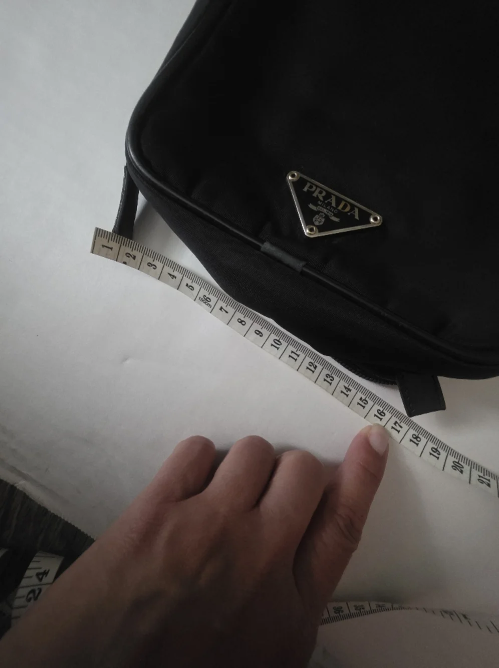 Prada black nylon